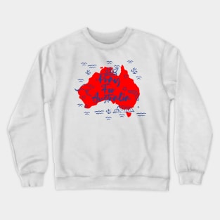 Pray for australia Crewneck Sweatshirt